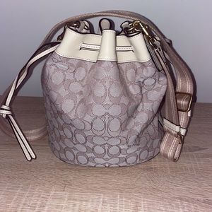 Beige Coach Bag